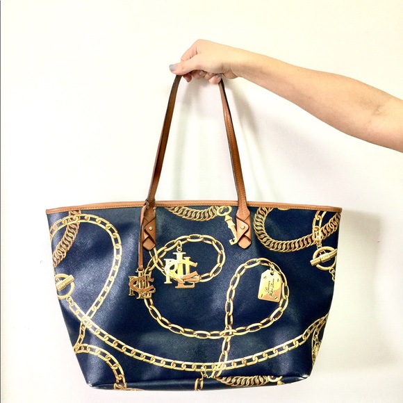 chain print bag